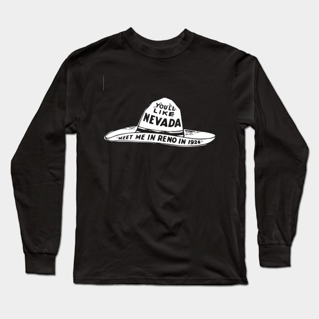 MEET ME IN RENO Long Sleeve T-Shirt by HAGEN